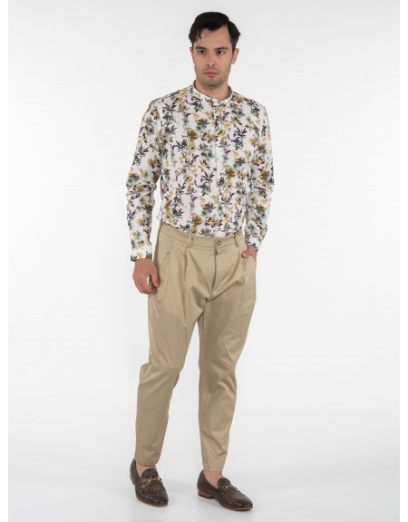 OVER-D Chino Pants OE1S2S3P31 Beige OVER-D - 8