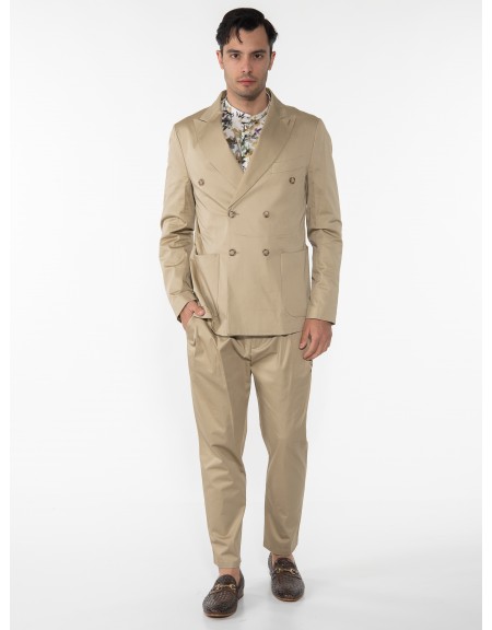 OVER-D Chino Pants OE1S2S3P31 Beige OVER-D - 6