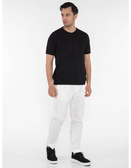 OVER-D T-shirt νημάτινο OT1S2S2M07 Μαύρο OVER-D - 7