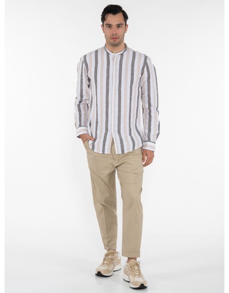 XAGON MAN Chino Pants P23031ZX77LT Beige XAGON MAN - 6