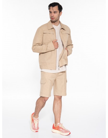 XAGON MAN T-shirt P23082V6300 Μπεζ XAGON MAN - 7