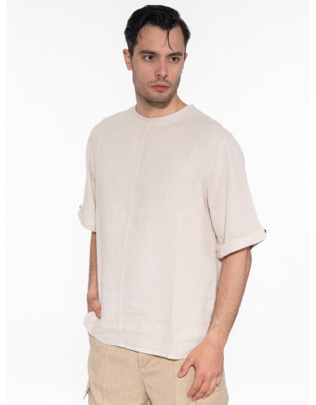 XAGON MAN T-shirt P23082V6300 Beige XAGON MAN - 4