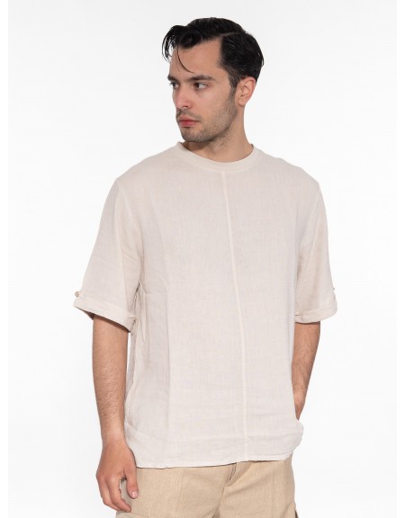 XAGON MAN T-shirt P23082V6300 Μπεζ XAGON MAN - 3