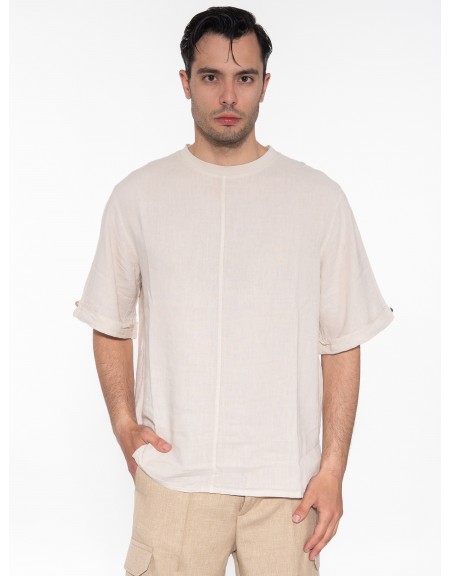 XAGON MAN T-shirt P23082V6300 Beige XAGON MAN - 11