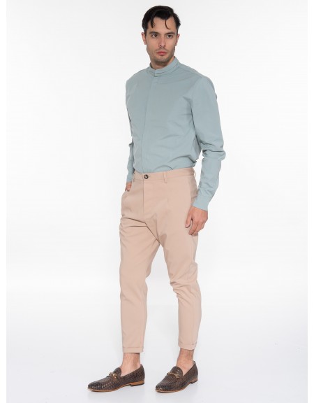 NINETEEN Chino Παντελόνι K24-1034 ΤΑΜΠΑ NINETEEN - 11