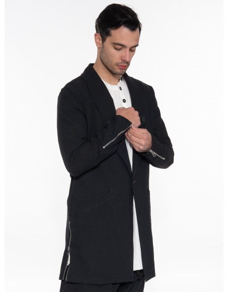 LA HAINE Σακάκι 3B PRODUCER Μαύρο LA HAINE - 3