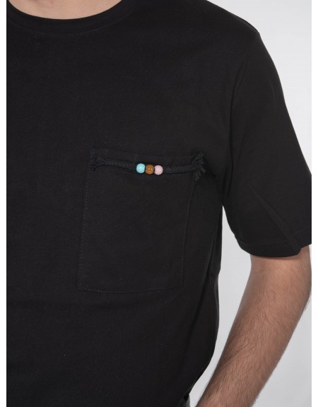 OVER-D T-shirt OE1S2S3T48 Μαύρο OVER-D - 5