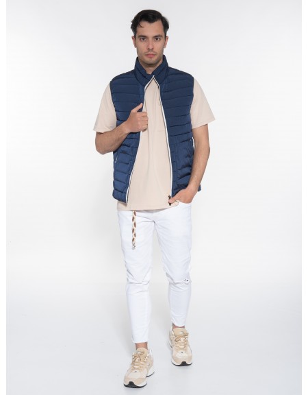 OVER-D Sleeveless jacket mao OC1S0S0J01 Blue OVER-D - 6