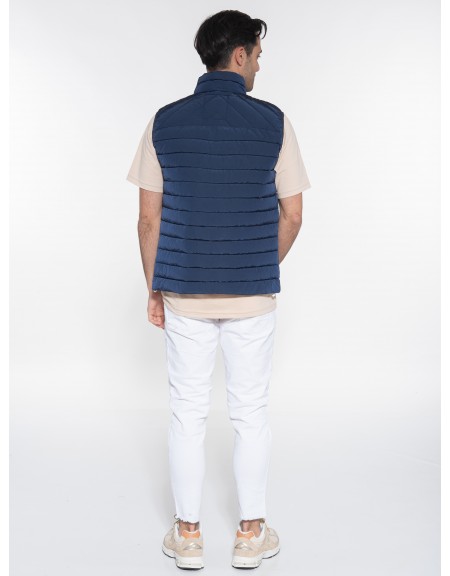 OVER-D Sleeveless jacket mao OC1S0S0J01 Blue OVER-D - 8