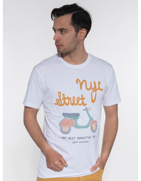 OVER-D T-shirt OE1S2S3T45 Λευκό OVER-D - 3