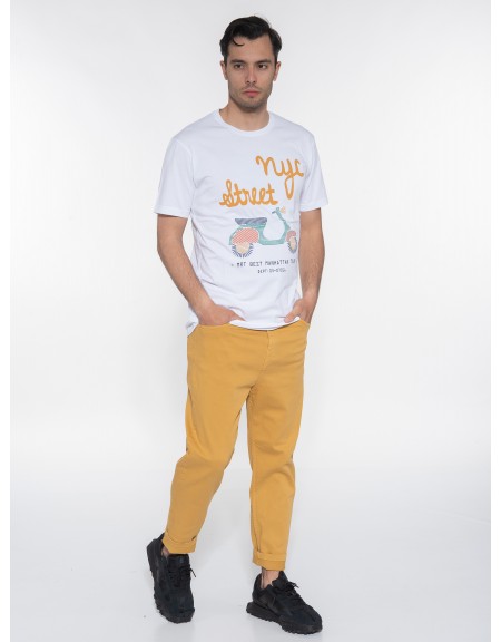 OVER-D T-shirt OE1S2S3T45 Λευκό OVER-D - 7