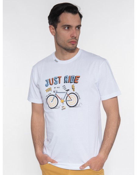 OVER-D T-shirt OE1S2S3T12 Λευκό OVER-D - 1