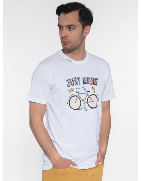 OVER-D T-shirt OE1S2S3T12 Λευκό OVER-D - 3