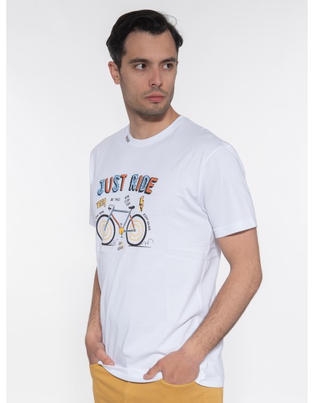 OVER-D T-shirt OE1S2S3T12 Λευκό OVER-D - 4