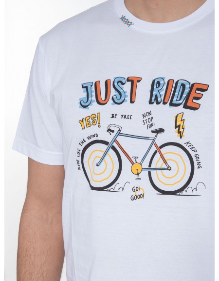 OVER-D T-shirt OE1S2S3T12 Λευκό OVER-D - 5