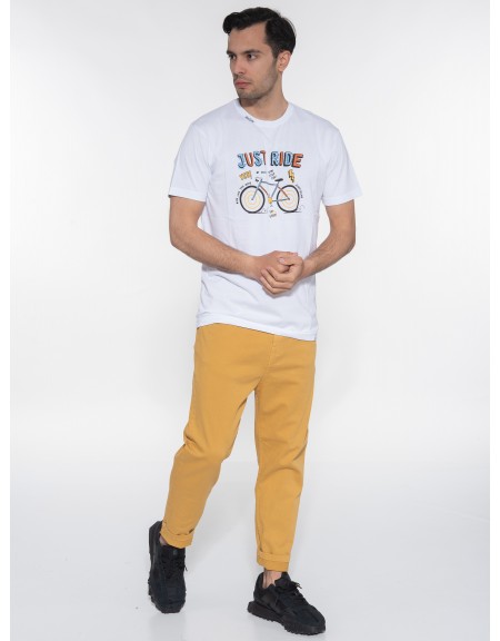 OVER-D T-shirt OE1S2S3T12 Λευκό OVER-D - 7