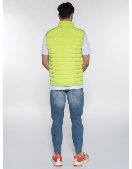 OVER-D Sleeveless jacket mao OC1S0S0J01 Green OVER-D - 8