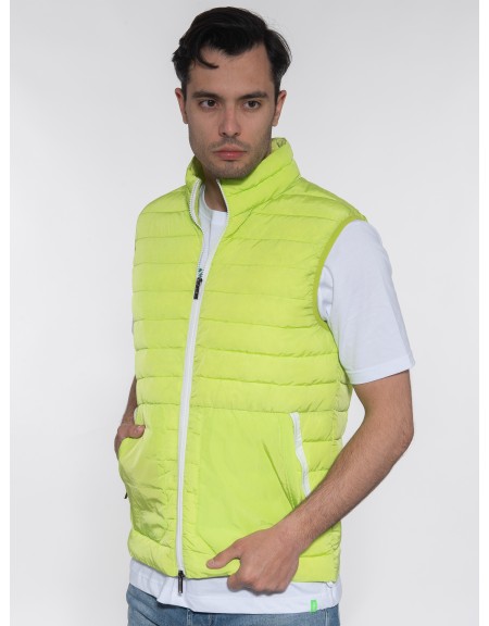 OVER-D Sleeveless jacket mao OC1S0S0J01 Green OVER-D - 4