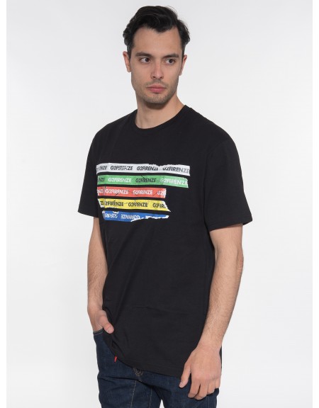 G2FIRENZE T-shirt STRIPES Black G2FIRENZE - 4
