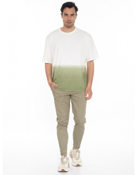 GABBA Chino Παντελόνι PISA LIT P010457 Λαδί GABBA - 6