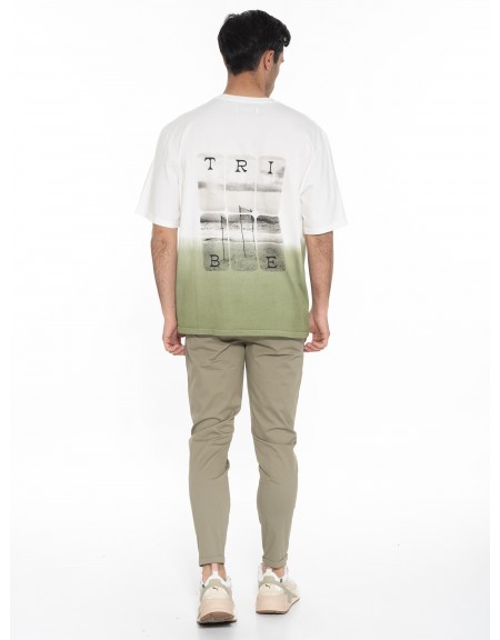 GABBA Chino Παντελόνι PISA LIT P010457 Λαδί GABBA - 8