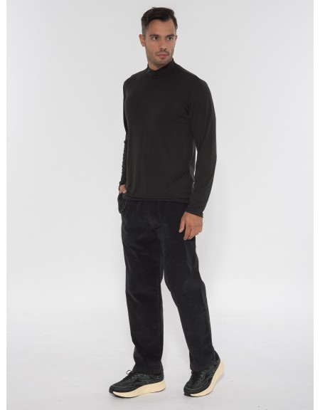 XAGON MAN Παντελόνι κοτλέ 2ZX94ZA Μαύρο XAGON MAN - 12