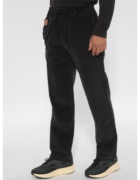 XAGON MAN Παντελόνι κοτλέ 2ZX94ZA Μαύρο XAGON MAN - 4