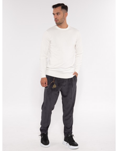 OVER-D Chino Corduroy Pants OE1F2W3P03 Black OVER-D - 8