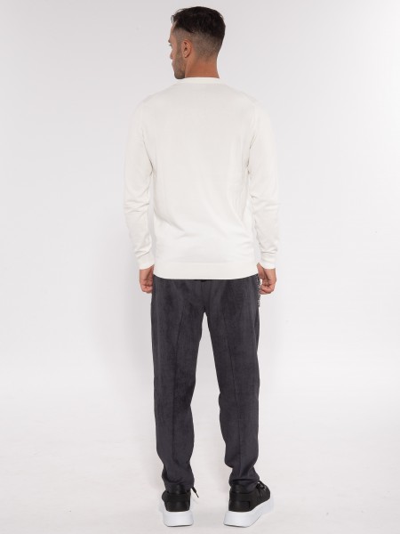 OVER-D Chino Corduroy Pants OE1F2W3P03 Black OVER-D - 10