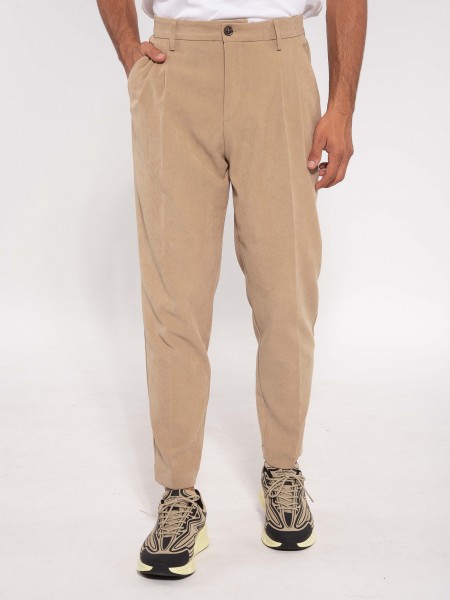 OVER-D Chino Παντελόνι OE1F2W3P16 Μπεζ OVER-D - 1