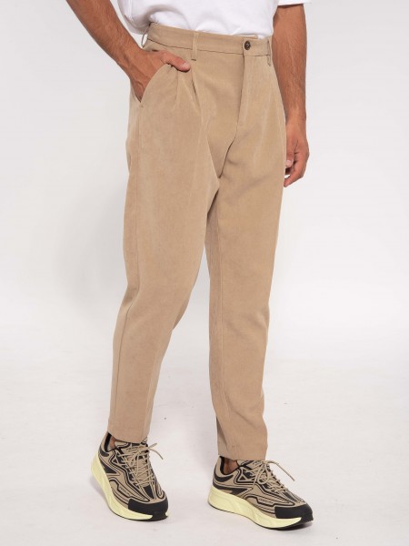 OVER-D Chino Παντελόνι OE1F2W3P16 Μπεζ OVER-D - 3