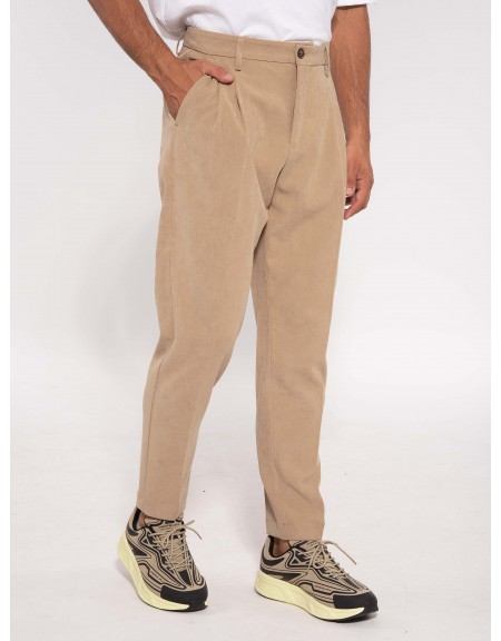 OVER-D Chino Παντελόνι OE1F2W3P16 Μπεζ OVER-D - 3