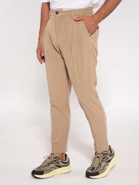 OVER-D Chino Παντελόνι OE1F2W3P16 Μπεζ OVER-D - 4