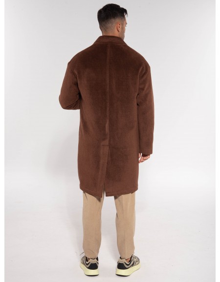 OVER-D Παλτό OE1F2W3K02 Καφέ OVER-D - 8