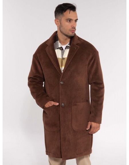 OVER-D Παλτό OE1F2W3K02 Καφέ OVER-D - 10