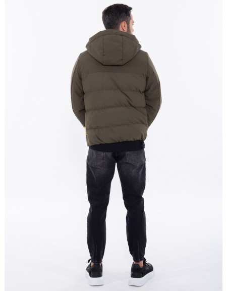 OVER-D Μπουφάν OE1F2W3J11 Λαδί OVER-D - 9