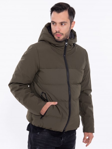 OVER-D Μπουφάν OE1F2W3J11 Λαδί OVER-D - 4