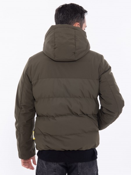 OVER-D Μπουφάν OE1F2W3J11 Λαδί OVER-D - 3