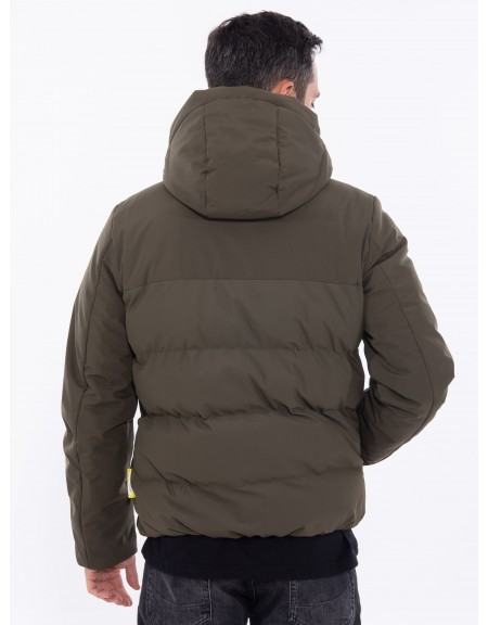 OVER-D Μπουφάν OE1F2W3J11 Λαδί OVER-D - 3