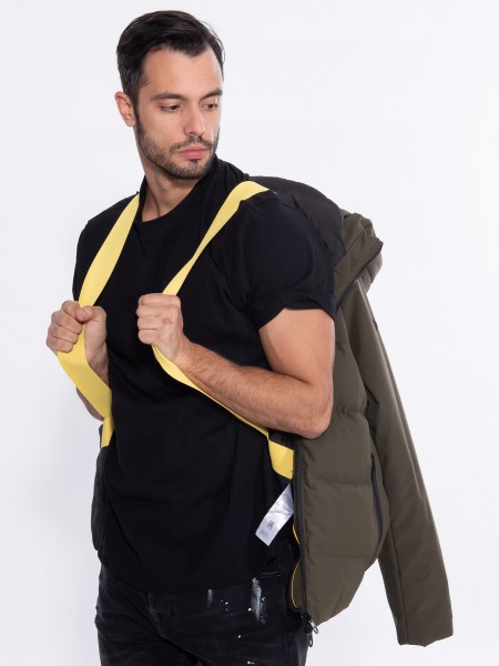 OVER-D Μπουφάν OE1F2W3J11 Λαδί OVER-D - 5