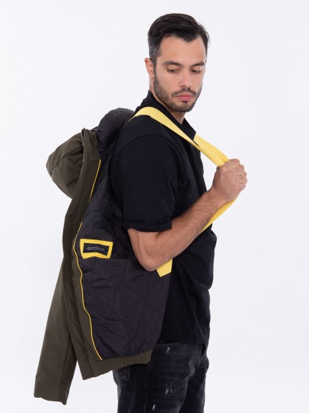 OVER-D Μπουφάν OE1F2W3J11 Λαδί OVER-D - 2