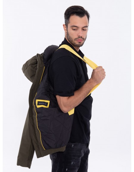 OVER-D Μπουφάν OE1F2W3J11 Λαδί OVER-D - 2