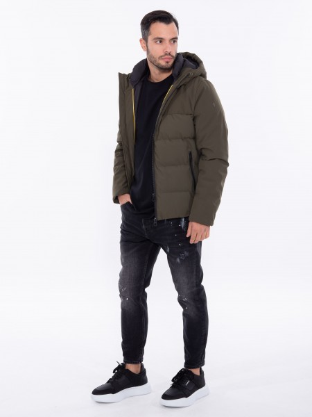 OVER-D Μπουφάν OE1F2W3J11 Λαδί OVER-D - 10