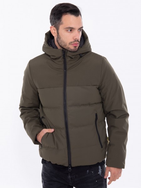 OVER-D Μπουφάν OE1F2W3J11 Λαδί OVER-D - 11