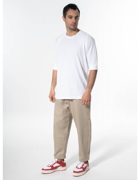 NINETEEN Πουκάμισο - Jacket K24-1058 Μπεζ NINETEEN - 10