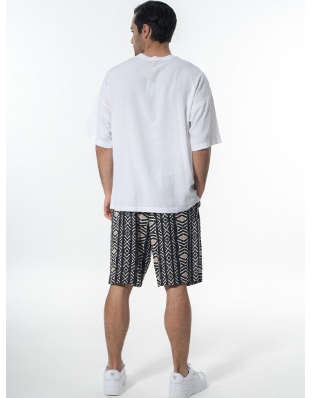 NINETEEN T-shirt K24-1061 Λευκό NINETEEN - 7