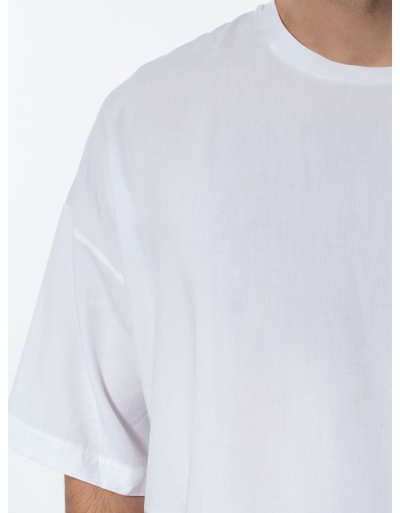 NINETEEN T-shirt K24-1061 Λευκό NINETEEN - 5