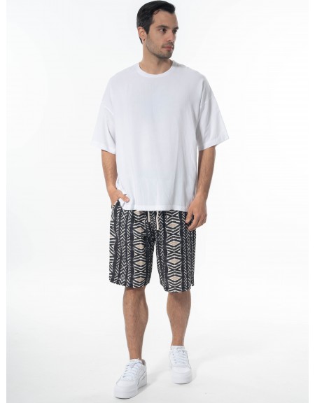 NINETEEN T-shirt K24-1061 Λευκό NINETEEN - 6