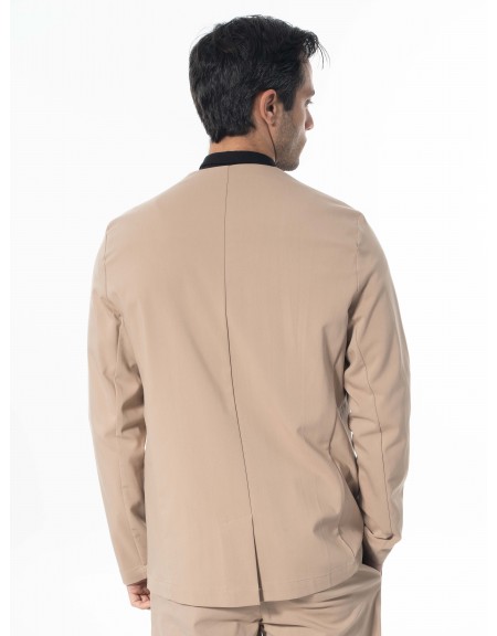 NINETEEN Σακάκι K24-1037 Μπεζ NINETEEN - 2