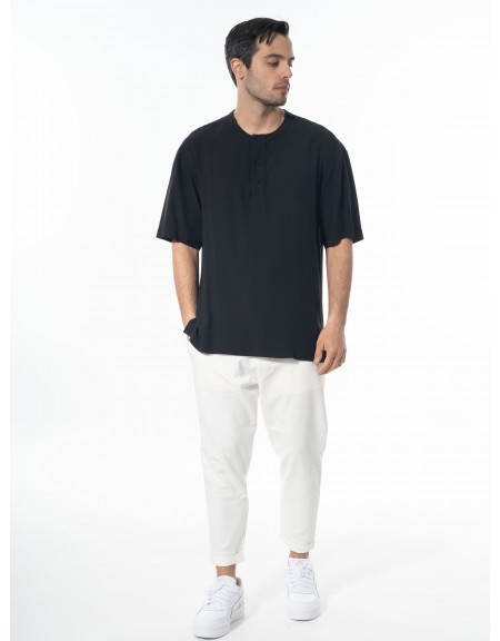 NINETEEN Chino pants K24-1035 Off-white NINETEEN - 7